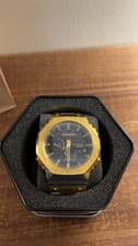 Casio G-SHOCK Tough Solar Bluetooth Gold Metal Analog Digital Men's Watch