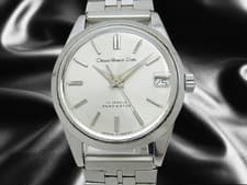 Citizen Homer Date 17 Jewels Para Water Ref.4-180615 SS Silver Dial Manual Men's