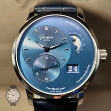 Glashütte Original PanoMaticLunar 40mm Blue 1-90-02-46-32-61 Full Set New 2026