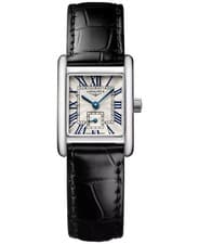 Longines Mini Dolcevita SWISS Quartz Black Leather Ladies Dress Watch L52004711