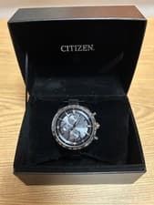 Citizen Attesa AT8185 62E Men's Watch Stylish Design Excellent Condition