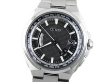 Citizen Attesa CB0120-55E Eco Drive Radio Controlled Solar Watch Black JP