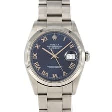 Authentic [Unserviced - Value Price] Rolex Datejust 16200 Stainless Steel Me...