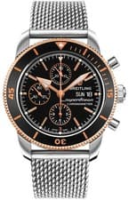 Breitling Superocean Heritage II 44mm Black Dial Bezel Men's Watch U13313121B1A1