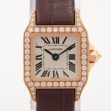 Cartier Santos Demoiselle 24mmx19mm WF902004  18K Rose Gold Women's Watch