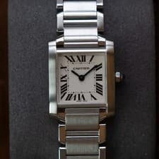 Cartier Tank Française Small Quartz Watch for Women Official