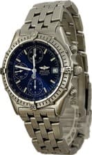Breitling Chronomat Blackbird A13050 39mm Automatic Mens Watch Excellent A6273