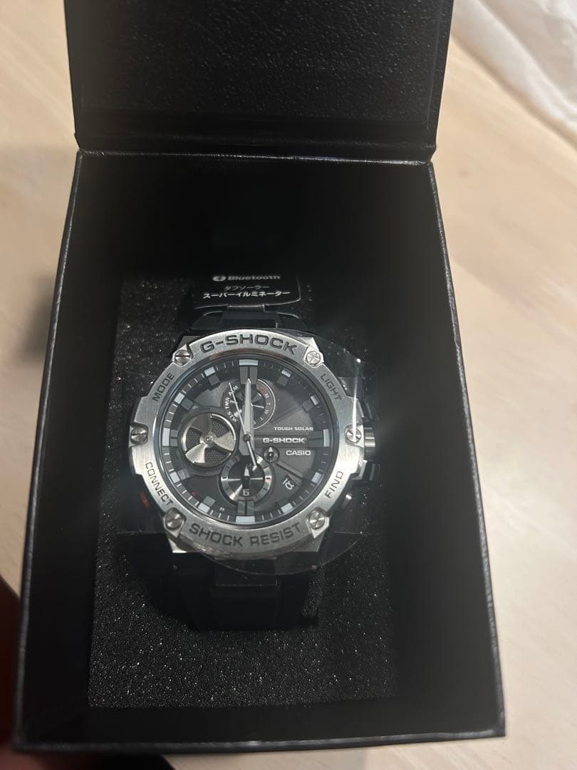 Casio G-Shock GST-B100 Black Watch Steel & Rubber New/Unused