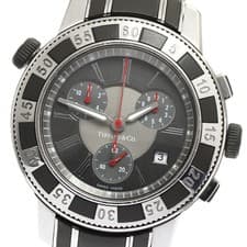 TIFFANY&Co. Mark T-57 Date Chronograph Quartz Men's Watch From Japan G0419