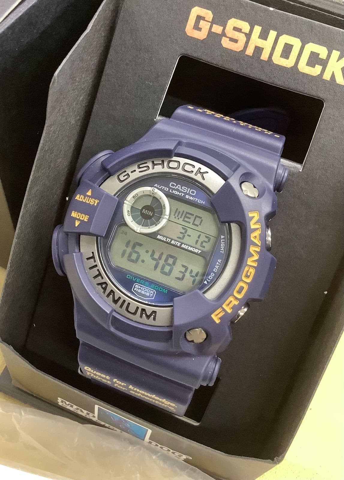 Casio G-Shock Mudman DW-9900MD-2T Expedition Digital Watch Used