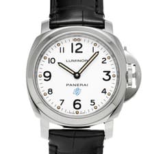 PANERAI Luminor Base Logo PAM00630 White Men's Used Watch #31031