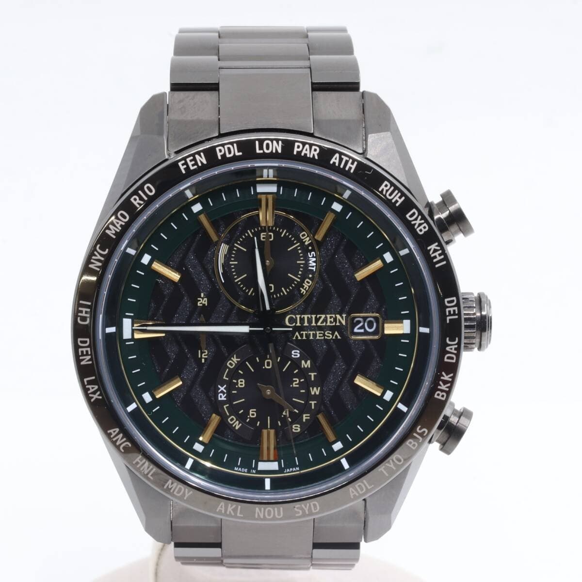 Genuine CITIZEN ATTESA ACT Line AT8288-60E Koshien Stadium 100th Anniv Limited