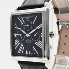 FREDERIQUE CONSTANT FC-365X4C5/6 Moonphase Quartz Black Dial Men's Watch