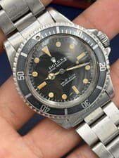 Rolex Submariner Automatic Matte Dial, Nice Patina 5513