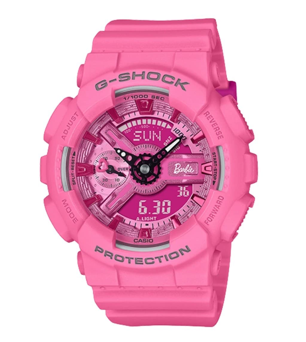 Casio G-Shock Barbie GMA-S110BE-4A Pink Analog Digital Watch