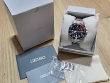 Seiko Prospex SBDJ061 Pepsi Diver Watch Used Tested from Japan