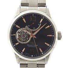 ORIENT STAR Men s Wristwatch Contemporary Semi Skeleton F6R4 UAA0 Automatic Used