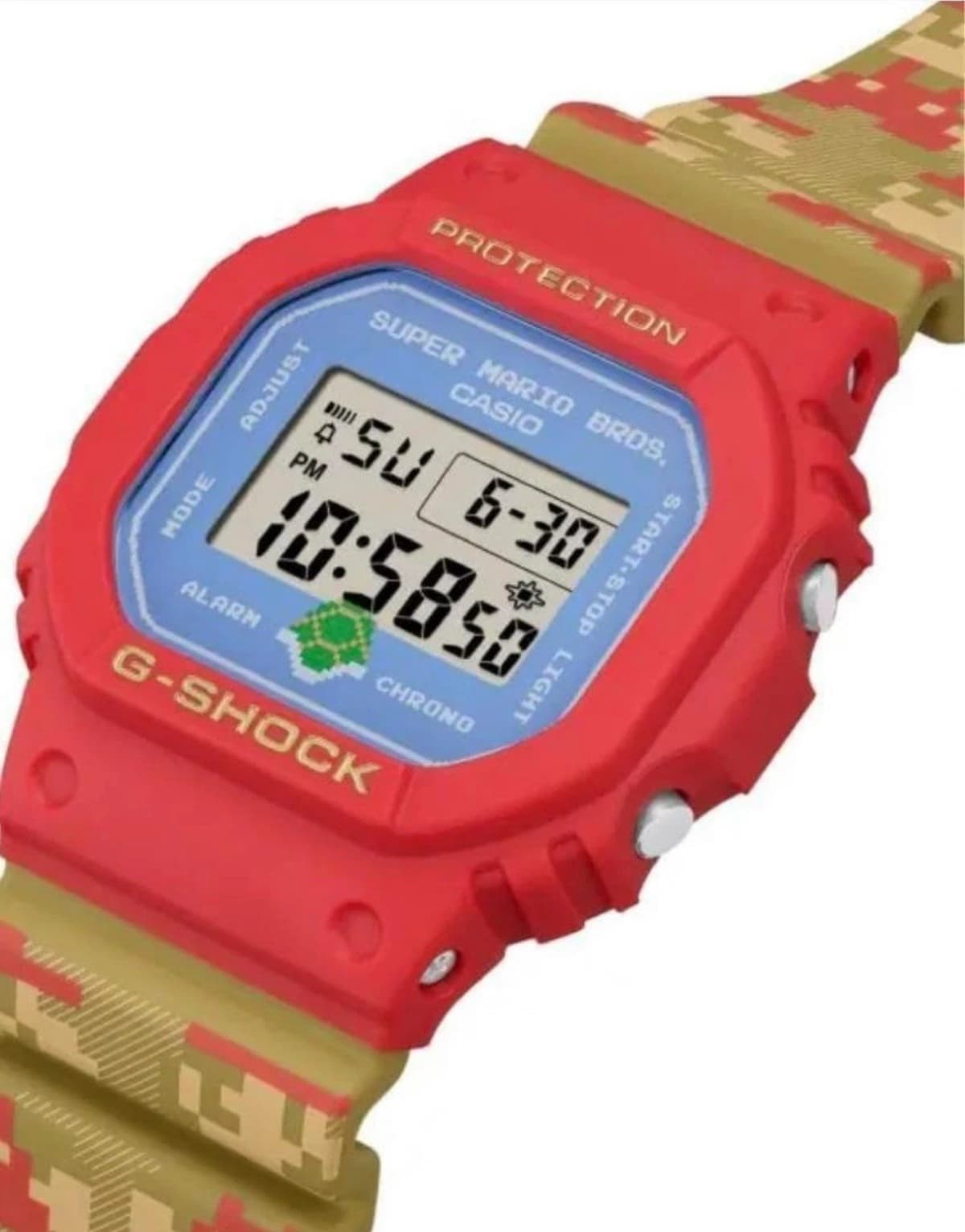 CASIO G-Shock SUPER MARIO Bros Limited Edition Nintendo DW-5600SMB-4JR Brand New