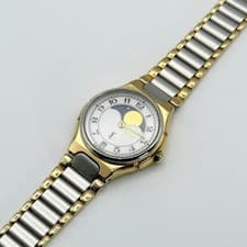 Yves Saint Laurent Quartz Moonphase Dress Watch Womens wrist 15cm