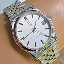 Vintage OMEGA Seamaster men's automatic watch Ref:166.0263 date swiss 1978