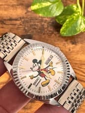 Seiko Mickey Automatic Watch Used From Japan