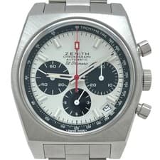 Zenith El Primero A384 Revival 03.A384.400/21.M384 White Stainless #OK744