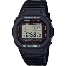 Casio DW5000R 1AJF G SHOCK Watch Vintage Resin Band 20 Bar Timepiece