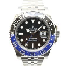 ROLEX Gmt Master Ii 126710BLNR Black Automatic Men's Used Watch #35631