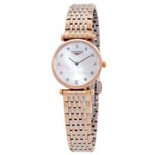 Longines La Grande Classique Quartz Diamond Ladies Watch L4.209.1.97.D