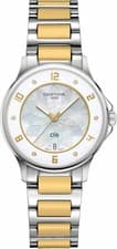 Certina Womens DS 6 Lady 35mm Steel Quartz Precidrive Watch White