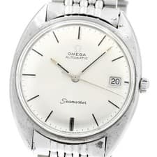 OMEGA 166.029 Seamaster Date Cal.565 Rice Bracelet Men's Watch From Japan G0425