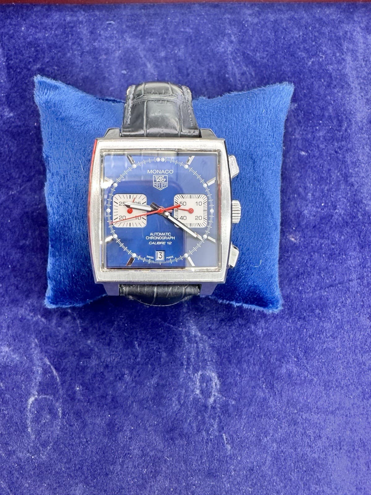 TAG HEUER 🔥 Monaco Caliber 12 Chronograph CAW2111