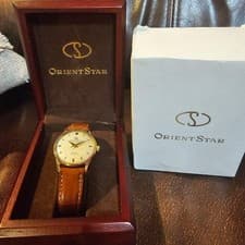 Orient Star DYNAMIC Reissue Timepiece Authentic Manual Wind 21J Leather Box
