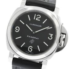 PANERAI Luminor base logo PAM00000 black Dial Hand Winding Men's Watch_951453