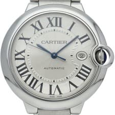 CARTIER Ballon BleuLM 42mm Automatic Watch W69012Z4 Stainless Steel mensWatc...