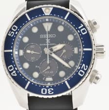 【NEAR MINT】 SEIKO PROSPEX V192-0AD0 SBDL063 Solar Black Men's From JAPAN