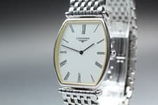 [Near MINT] Longines Grand Classic L4.705.4 30mm White Dial Quartz Men's Watch