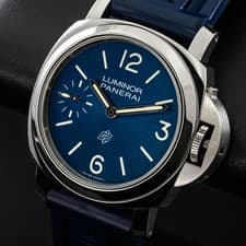 Panerai Luminor Blu Mare 44mm Blue Dial PAM01085 2029 Warranty Complete