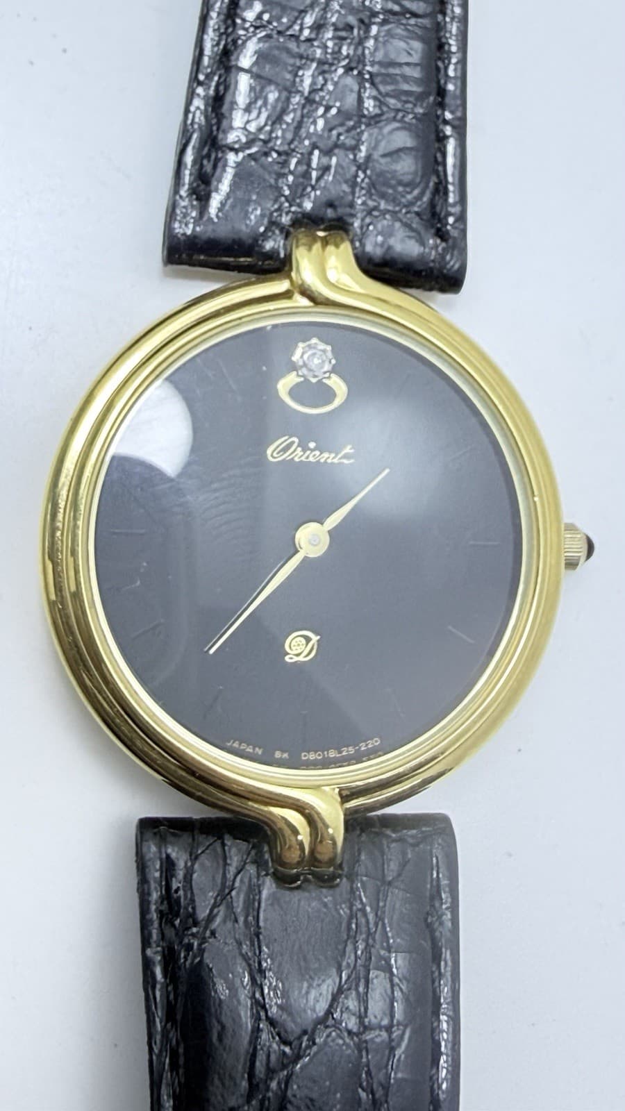 Vintage Orient Classic 90's Diamond Ultra Rare Men's Watch