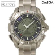 OMEGA Speedmaster X 33 3290.50 Digi Analog Chrono Men s Watch Titanium Quartz Wa