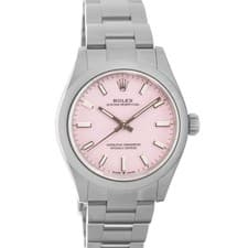 ROLEX Oyster Perpetual 31 277200 Candy Pink Warranty 2021 Box/Paper
