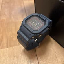 Casio G-Shock Digital Watch Navy Rubber 20ATM Solar Radio New G407