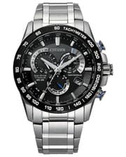 NEW CITIZEN ECO DRIVE PCAT TITANIUM ATOMIC CHRONOG. PERPETUAL WATCH CB5908-57E