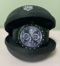 TAG Heuer Carrera Connected Golf Edition Smartwatch Black Carbon Fiber Use 2018