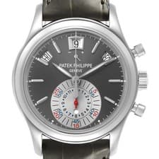 Patek Philippe Annual Calendar Chronograph Platinum Mens Watch 5960P 5960