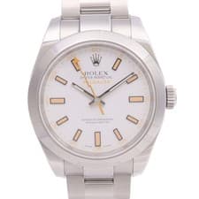 ROLEX Milgauss 116400 Automatic Watch Stainless Steel White