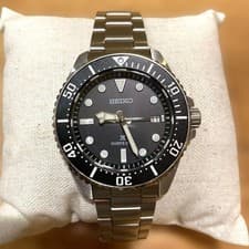 Seiko Prospex Diver Scuba Solar Watch SBDJ063 Black Dial