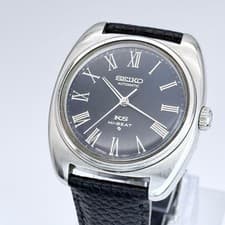 KING SEIKO 5621-7000 Automatic Navy Dial Roman 1972 35mm