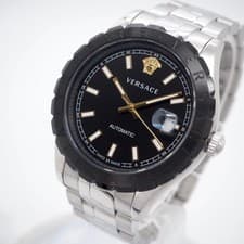 VERSACE Hellenium VEZI00321 Automatic Watch Black Dial 42mm Medusa Date