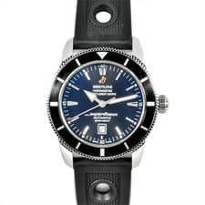 Breitling A17320 Superocean Heritage 46 Automatic Watch Navy Dial SS Automatic M